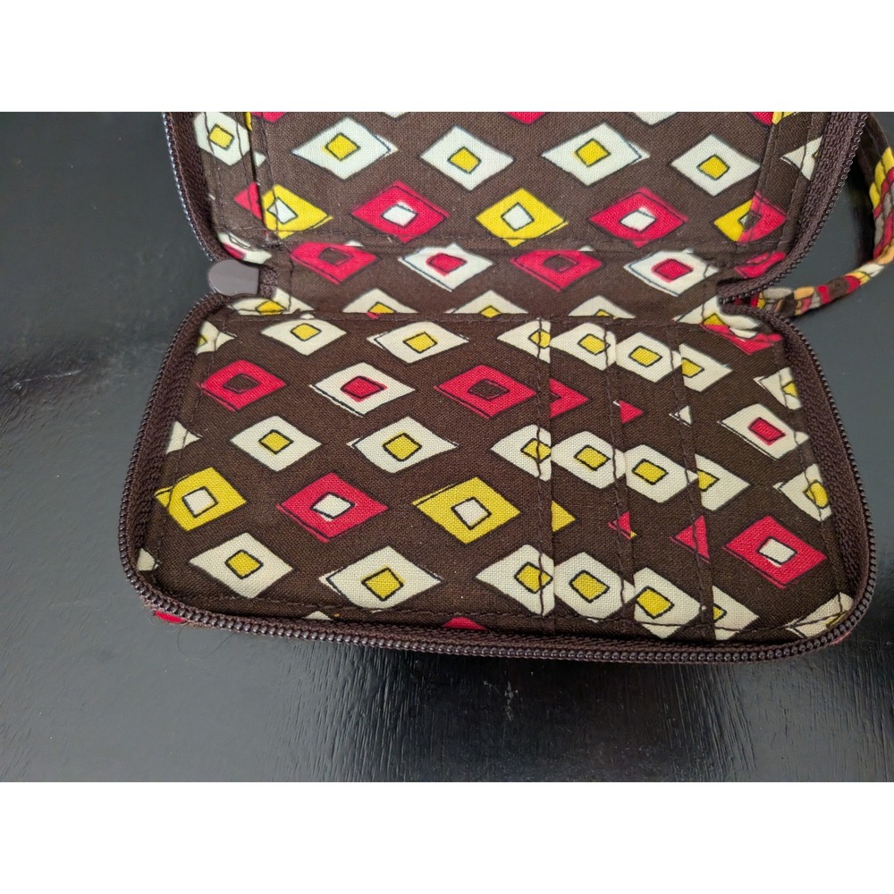 Vera Bradley Canyon All In One Crossbody Wristlet Wallet Phone Case‎ Retired - Picture 6 of 7